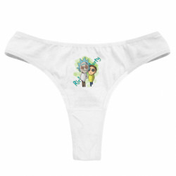 Жіночі труси Rick and Morty voodoo doll - FATLINE Жіночі труси Rick and Morty voodoo doll