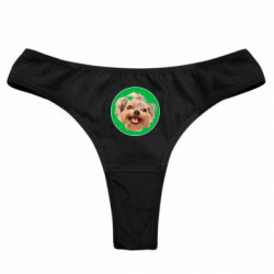 Женские трусы Ши-тцу - FATLINE Женские трусы Ши-тцу