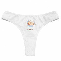 Женские трусы Сладкий сон с лошадкой на луне