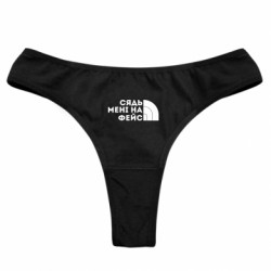Жіночі труси Сядь мені на фейс - FATLINE Жіночі труси Сядь мені на фейс