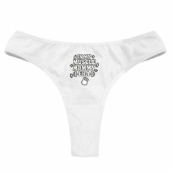 Женские трусы In my muscle mommy era - FATLINE Женские трусы In my muscle mommy era