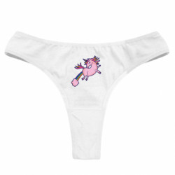 Женские трусы Unicorn pink - FATLINE Женские трусы Unicorn pink