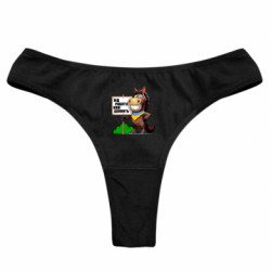 Труси жіночі стрінги - FATLINE