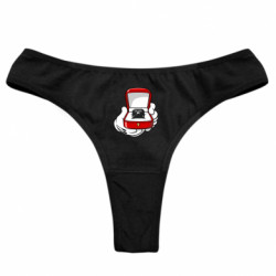 Трусы женские стринги - FATLINE