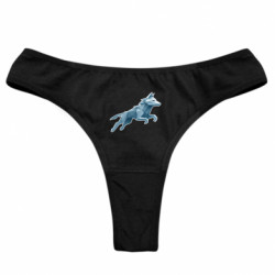 Жіночі труси Вовк полігональний