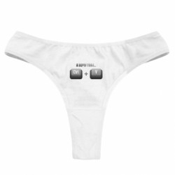 Труси жіночі стрінги - FATLINE