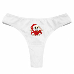 Жіночі труси Заєць подарунок - FATLINE Жіночі труси Заєць подарунок