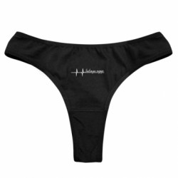 Жіночі труси Завжди поруч кардіограма - FATLINE Жіночі труси Завжди поруч кардіограма