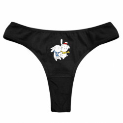 Жіночі труси Зайці - FATLINE Жіночі труси Зайці