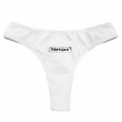 Трусы женские стринги - FATLINE