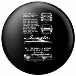 Значок 1967 Chevrolet Impala - FATLINE Значок 1967 Chevrolet Impala