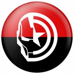 Значок Iron Man and Captain America - FATLINE Значок Iron Man and Captain America