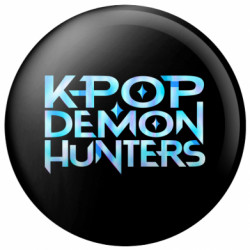 Значок KPOP Demon Hunters logo - FATLINE Значок KPOP Demon Hunters logo
