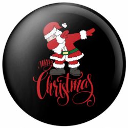 Значок Merry Christmas Santa Dabbing - FATLINE Значок Merry Christmas Santa Dabbing