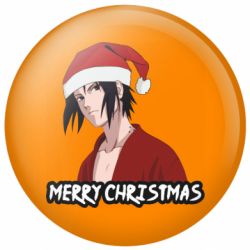 Значок Sasuke Merry Christmas - FATLINE Значок Sasuke Merry Christmas