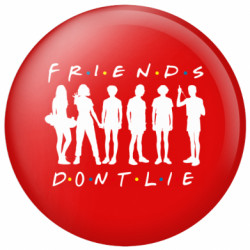 Значок Силует друзів із «Дивні дива»