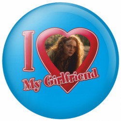 Значок I love my girlfriend Max