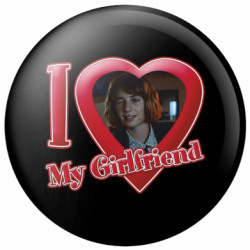 Значок I love my girlfriend Robin
